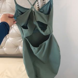 Green dress